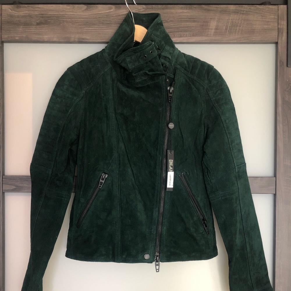 Green Blank NYC Motto Jacket